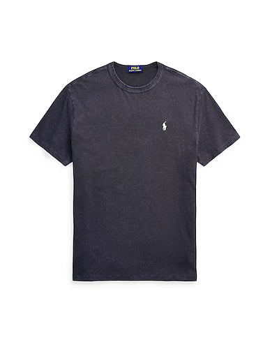 Polo Ralph Lauren CUSTOM SLIM FIT CREWNECK T-SHIRT - Camiseta básica - black/negro