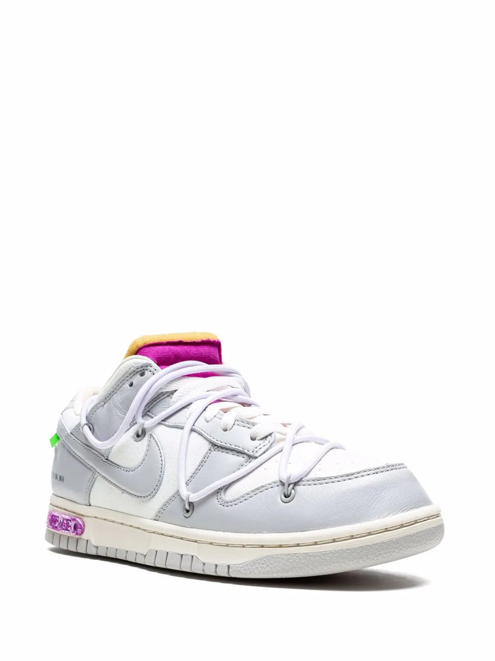 Nike Dunk Low Off White Grises/Morado
