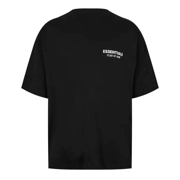 Fear Of God Essentials | Back Logo T-Shirt | Oversized T-Shirts
