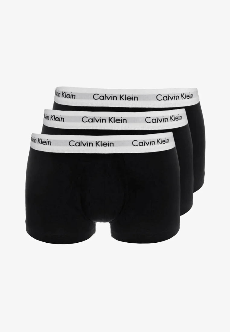 Bóxer Calvin Klein, pack de 3, negro.