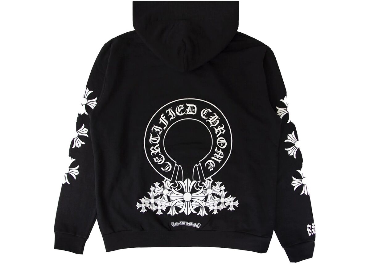 Sudadera con Capucha Negra CROMADA ~ SUPER RARA ~ Exclusiva de Miami x Drake